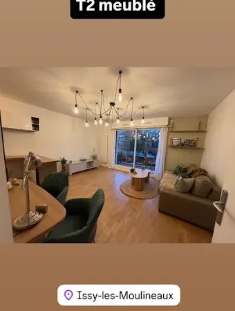 Appartement 2 pièces 45 m²