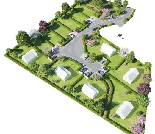 Terrain 600 m²