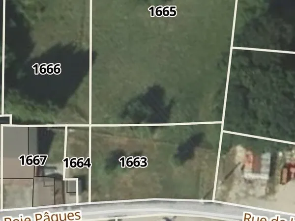 Terrain constructible/terrain naturel
