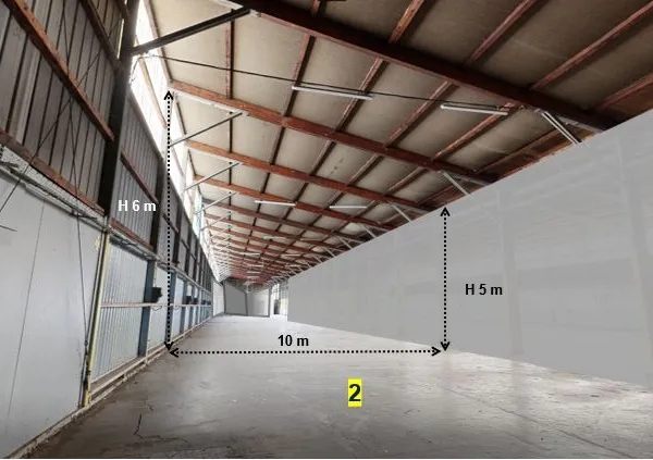 Zone de stockage entrepôt ZI Seclin