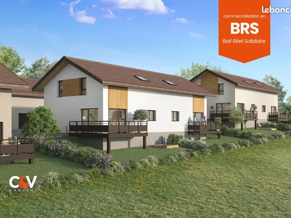 Secteur Annecy / Alby-sur-Chéran - Maison avec jardin en BRS