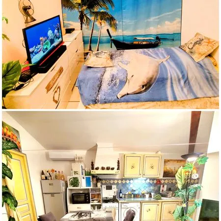 Chambre à louer dans Studio avec Terrasse • Côte Bleue • Martigues