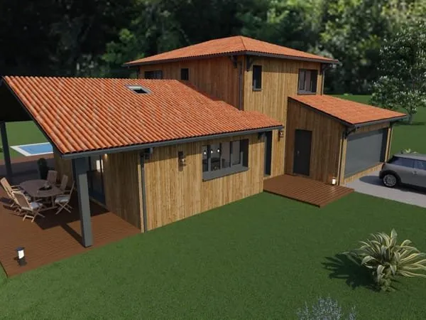 Saint Caprais de Bordeaux terrain de 1500 M²