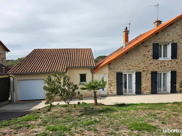 Maison 58m2- 2 chambres - 400m2 de terrain
