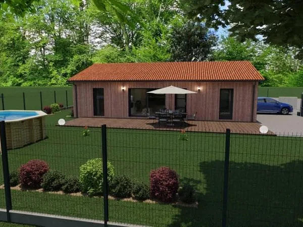 SADIRAC Terrain de 650 M²