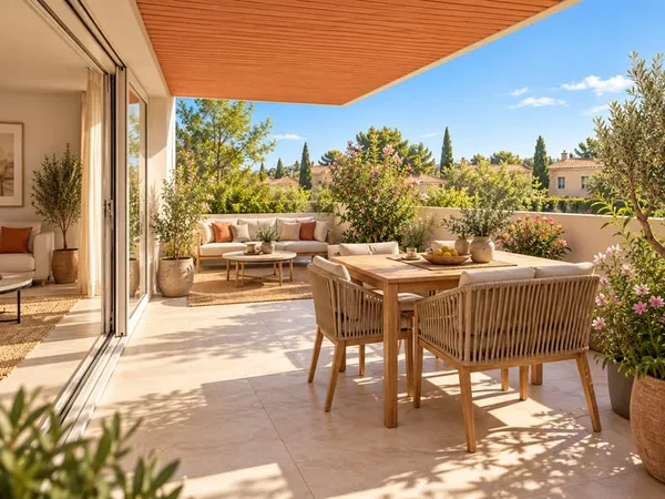 T4 lumineux BALCON ET PARKING - Chateaurenard
