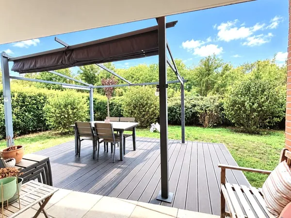 Appartement 3 pièces avec terrasse et jardin exposés plein sud