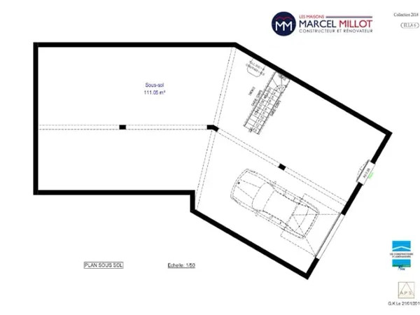 Maison neuve 6 pièces 99 m²