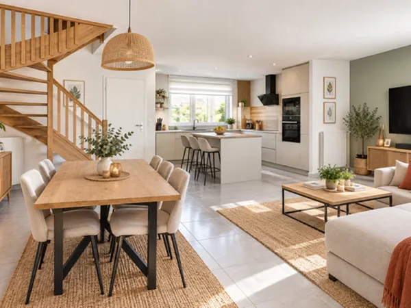 Blagnac Villa 4 pièces de 78 m² avec un jardin, une place de parking