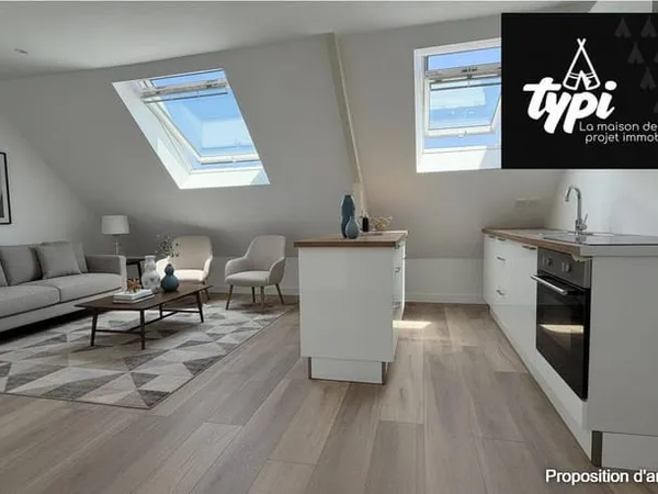 Appartement 2 pièces 40 m²