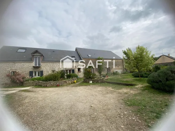 Bel ensemble fort potentiel, 5 chambres, 4 salle d'eau et F2