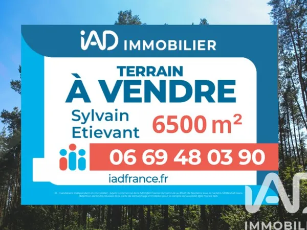Terrain 6500 m²