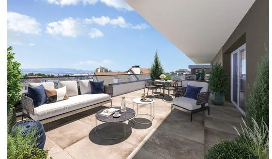 CHARMANT APPARTEMENT 2 PIÈCES DE 45M² EN RDC AVEC TERRASSE
