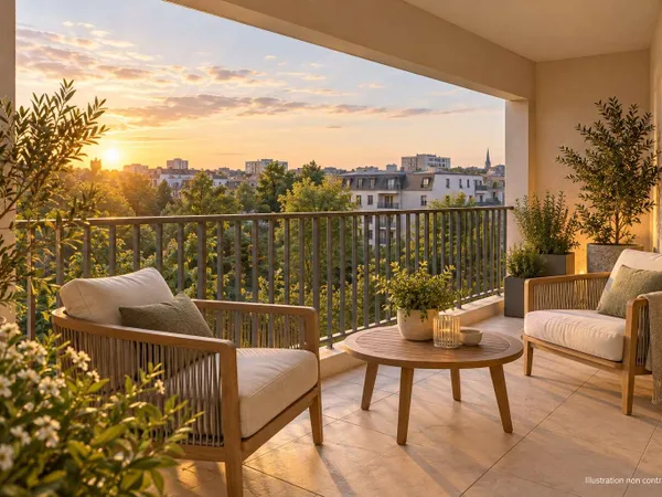 Appartement 2 pièces 43 m²
