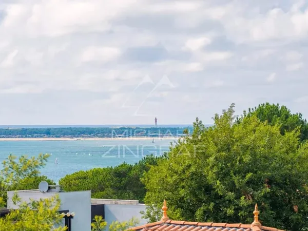 Vue panoramique sur le bassin d'Arcachon