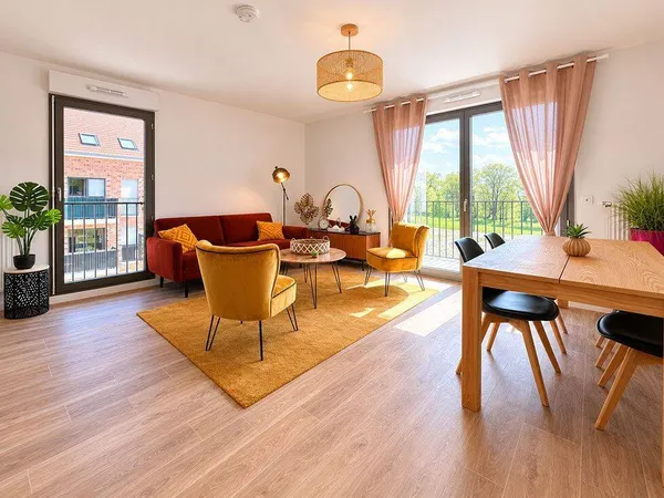 Appartement 3 pièces 60 m²
