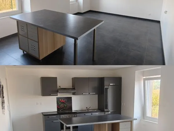 T2 rénové 49 m² - Parking privatif - Cave 12 m² - Belfort Gare 83 000