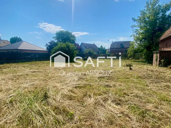 Terrain à bâtir 733 m² - Libre constructeur