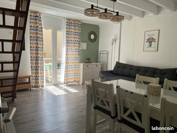 Villa t3 rénovée & meublée - soustons plage / vieux boucau