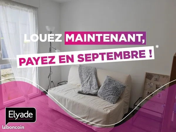 Studio 1 pièce 18 m²