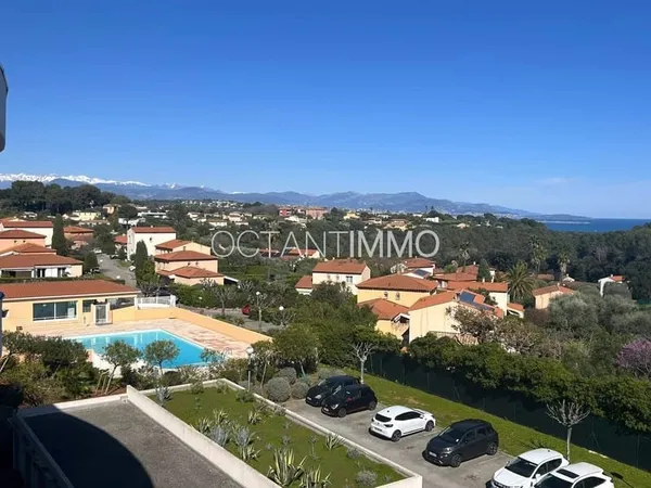 BIOT Dernier étage et magnifique vue mer - 2/3 P - Octantimmo
