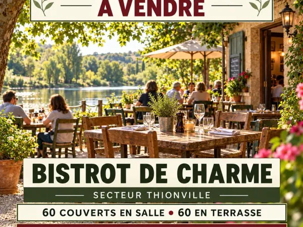 Secteur THIONVILLE - RESTAURANT, BISTROT 120 COUVERTS AVEC TERRASSE