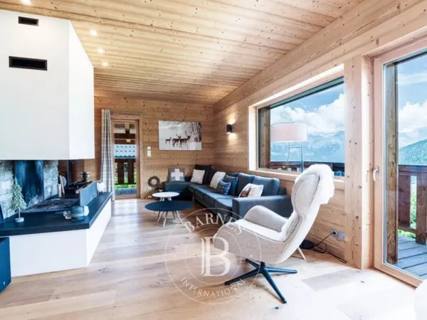 BARNES SAINT-GERVAIS - LES CHATTRIX - CHALET CONTEMPORAIN - VUE