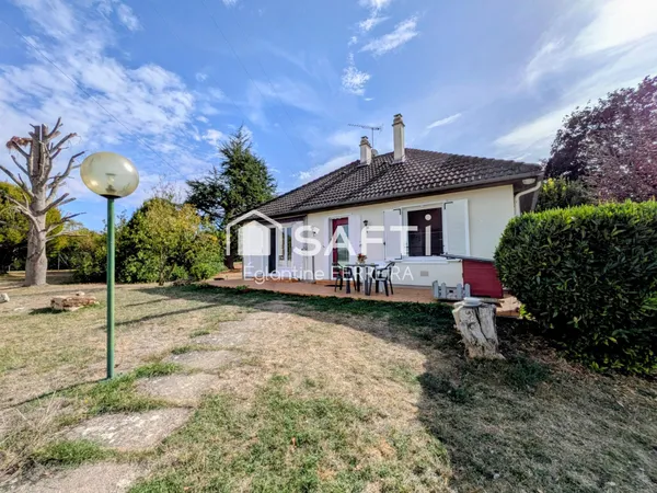 MAREUIL SUR ARNON, PAVILLON DE PLAIN PIED AVEC JARDIN