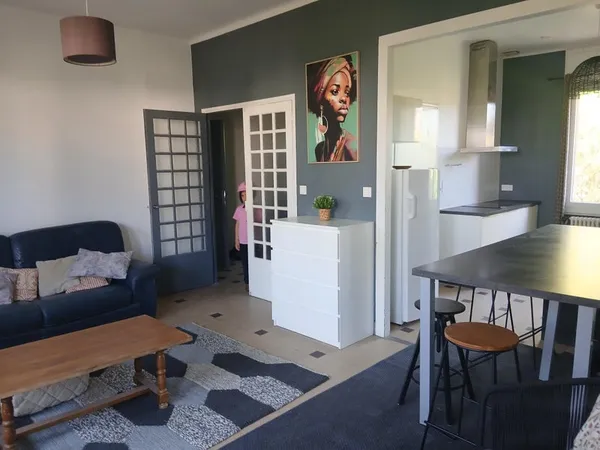 3 Chambres dans 1er étage Maison Gare St Roch