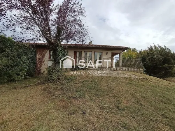 MAISON A RENOVER, SUR SOUS SOL COMPLET