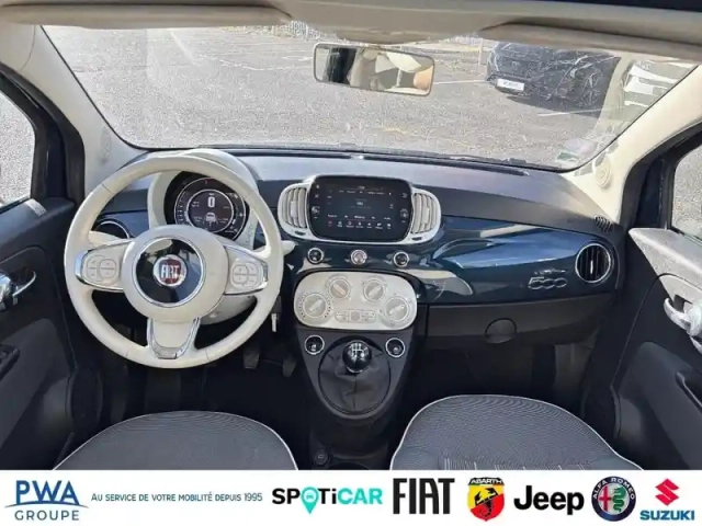 Fiat 500 1.2 8v 69ch lounge — photo 8
