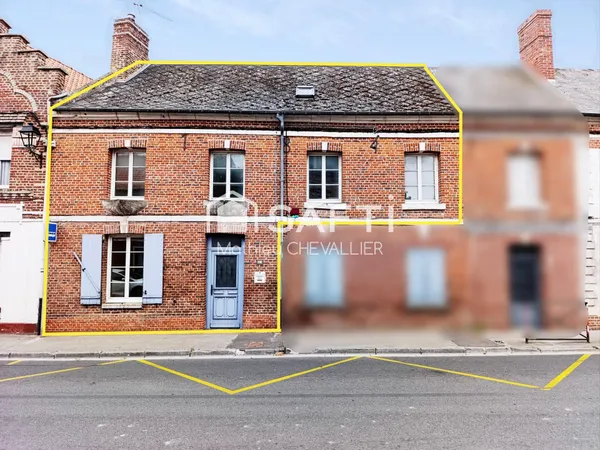 Maison 90 m² avec courette au coeur de Saint-Riquier
