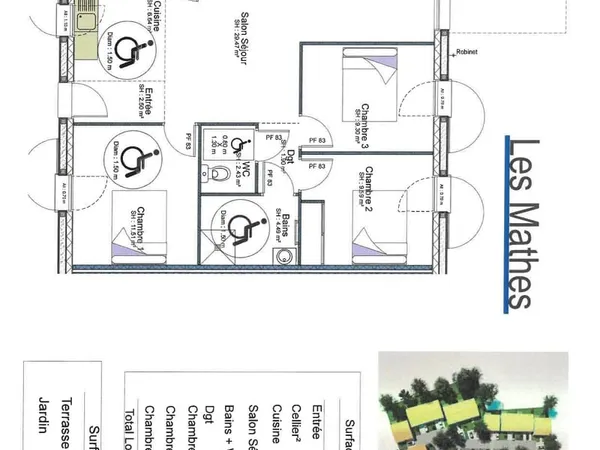 Maison 4 pièces 83 m²