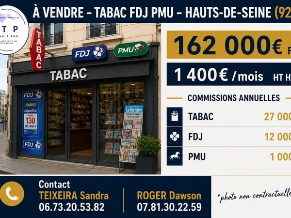 Local commercial 50 m²
