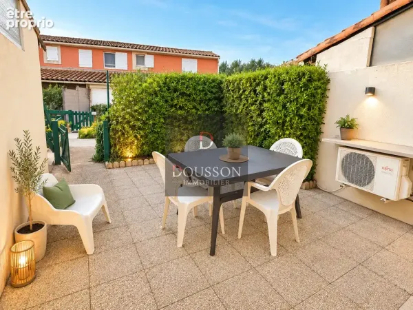 À vendre appartement avec grande terrasse résidence avec piscine