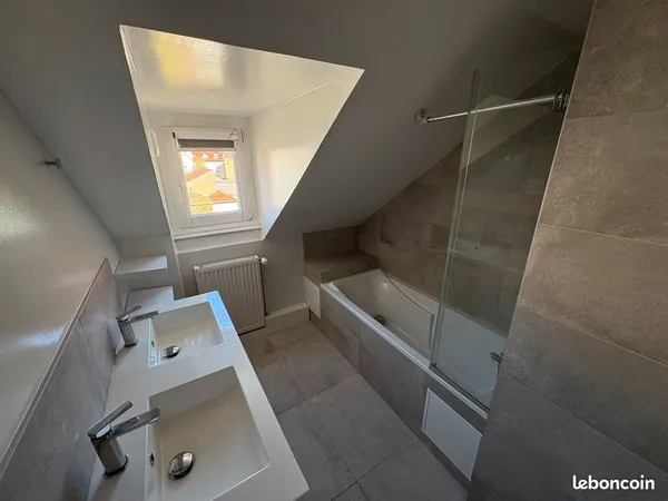 Belfort-f3 duplex 62m2 + terrasse 11m2 470+charges-garage possible