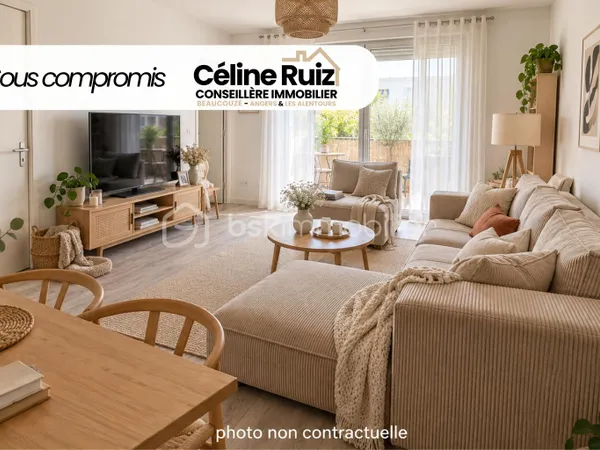 Appartement 3 pièces 63 m²