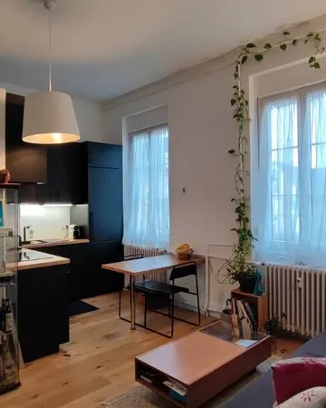 Bel appartement meublé fraîchement rénové et lumineux au centre-ville d'Erstein