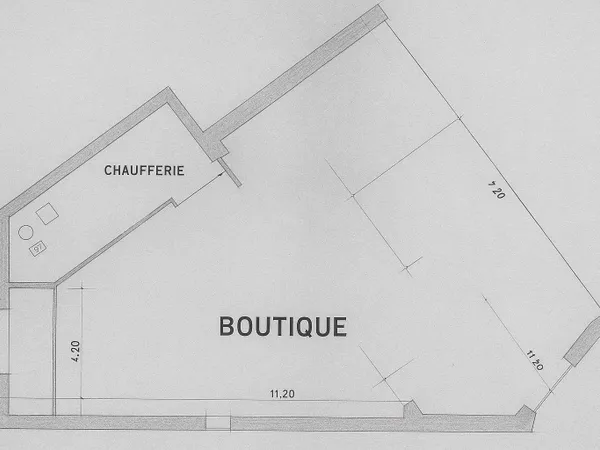 AV murs commerciaux 93m² Clignancourt 75018 Paris