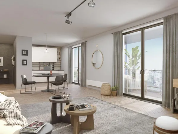 2 PIÈCES de 43m² + BALCON + PKG(s)