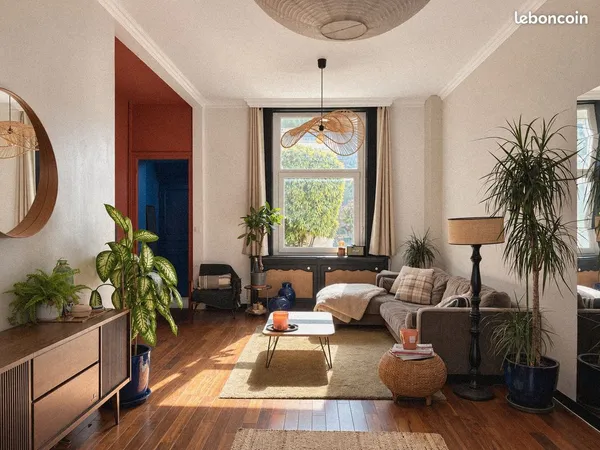 Maison de caractère 120 m² à Mouvaux | 3 grandes chambres | Terrasse sans vis-à-vis et jardin exposé