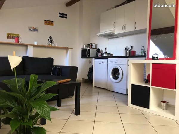 Duplex 2 pièces 37 m²