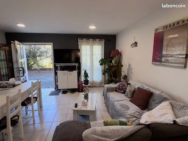 3 pièces 50m2 lachapelle Auzac