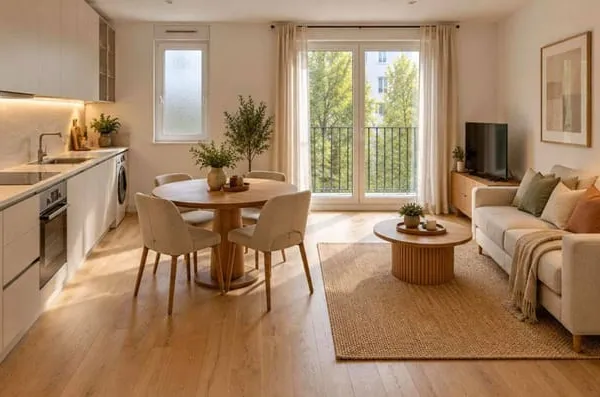 Appartement 2 pièces 39 m²