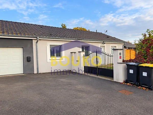 EXCLUSIVITÉ CHARMANTE MAISON DE PLAIN-PIED RÉCENTE (4 CHAM