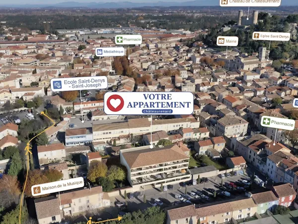 Appartement 3 pièces 68 m²