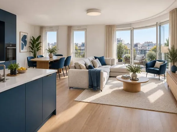Appartement 3 pièces 62 m²