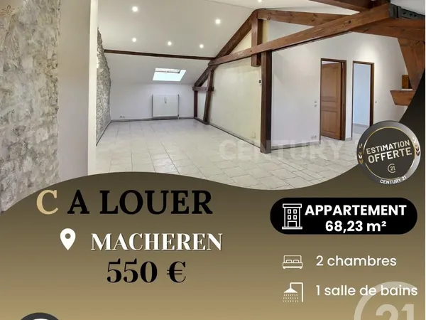 Appartement 3 pièces 68 m²