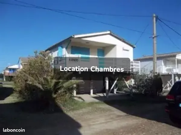 Location chambres à Gruissan