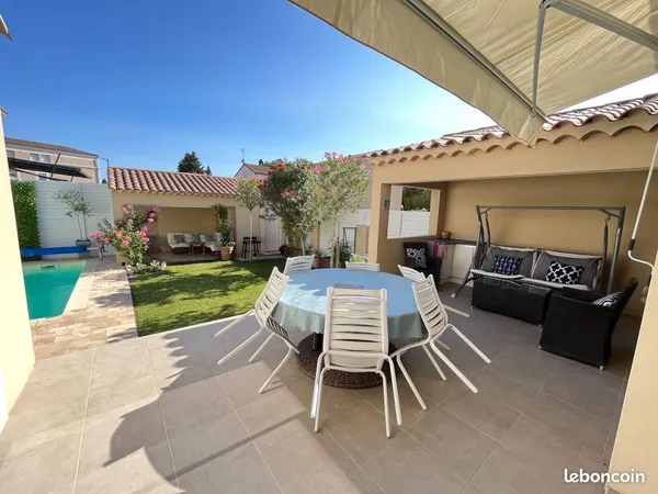 À vendre à Rognonas - Maison moderne de 116 m² avec piscine
